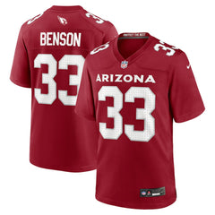 Arizona Cardinals Trey Benson  Team Game Jersey | NFL New