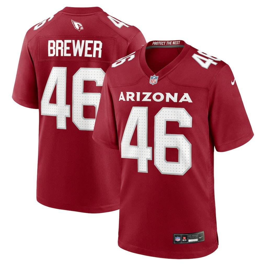 Arizona Cardinals Aaron Brewer  Team Game Jersey | NFL Sale