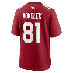 Arizona Cardinals Travis Vokolek  Team Game Jersey | NFL Outlet