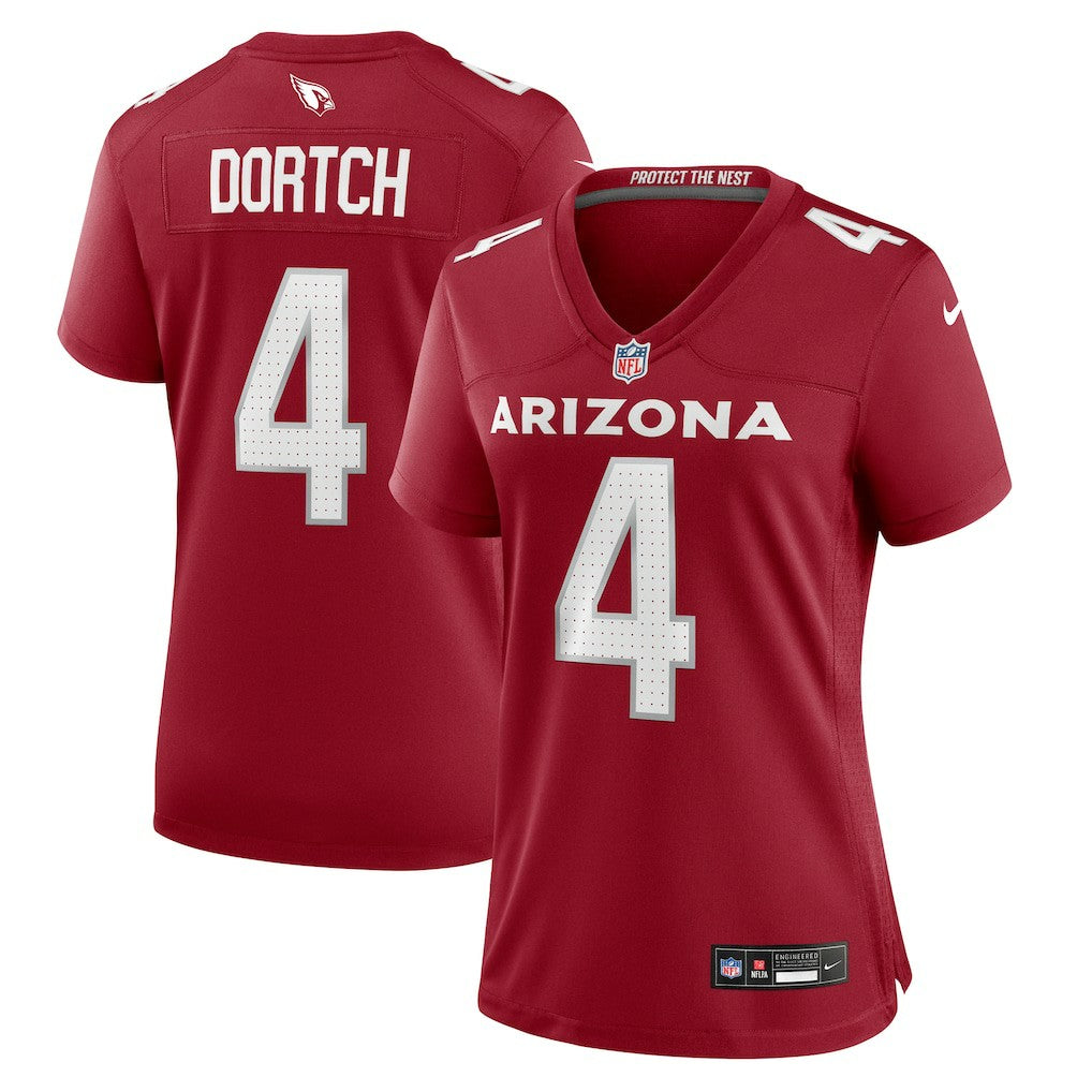 Arizona Cardinals Greg Dortch  Women's Team Game Jersey | NFL New