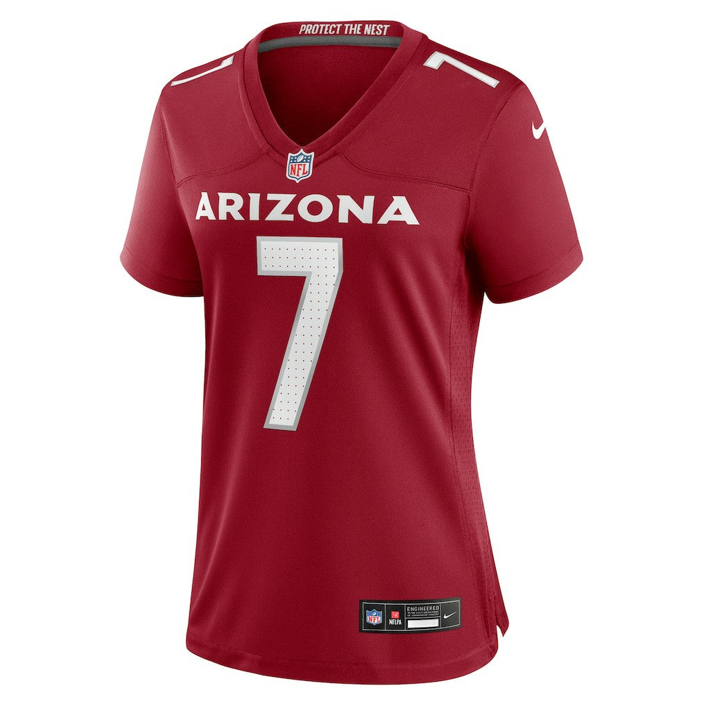 Arizona Cardinals Kyzir White  Women's Team Game Jersey | NFL Hot