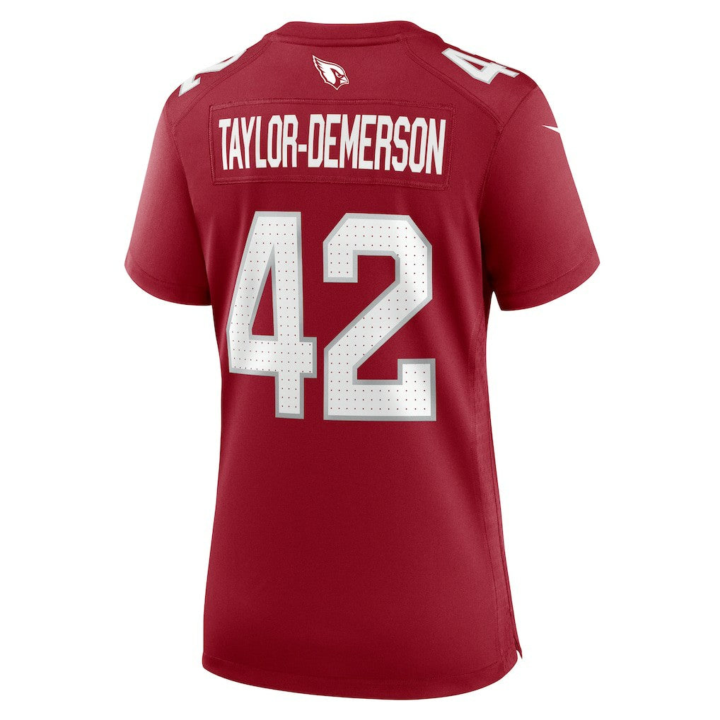 Arizona Cardinals Dadrion Taylor-Demerson  Women's Game Jersey | NFL Outlet