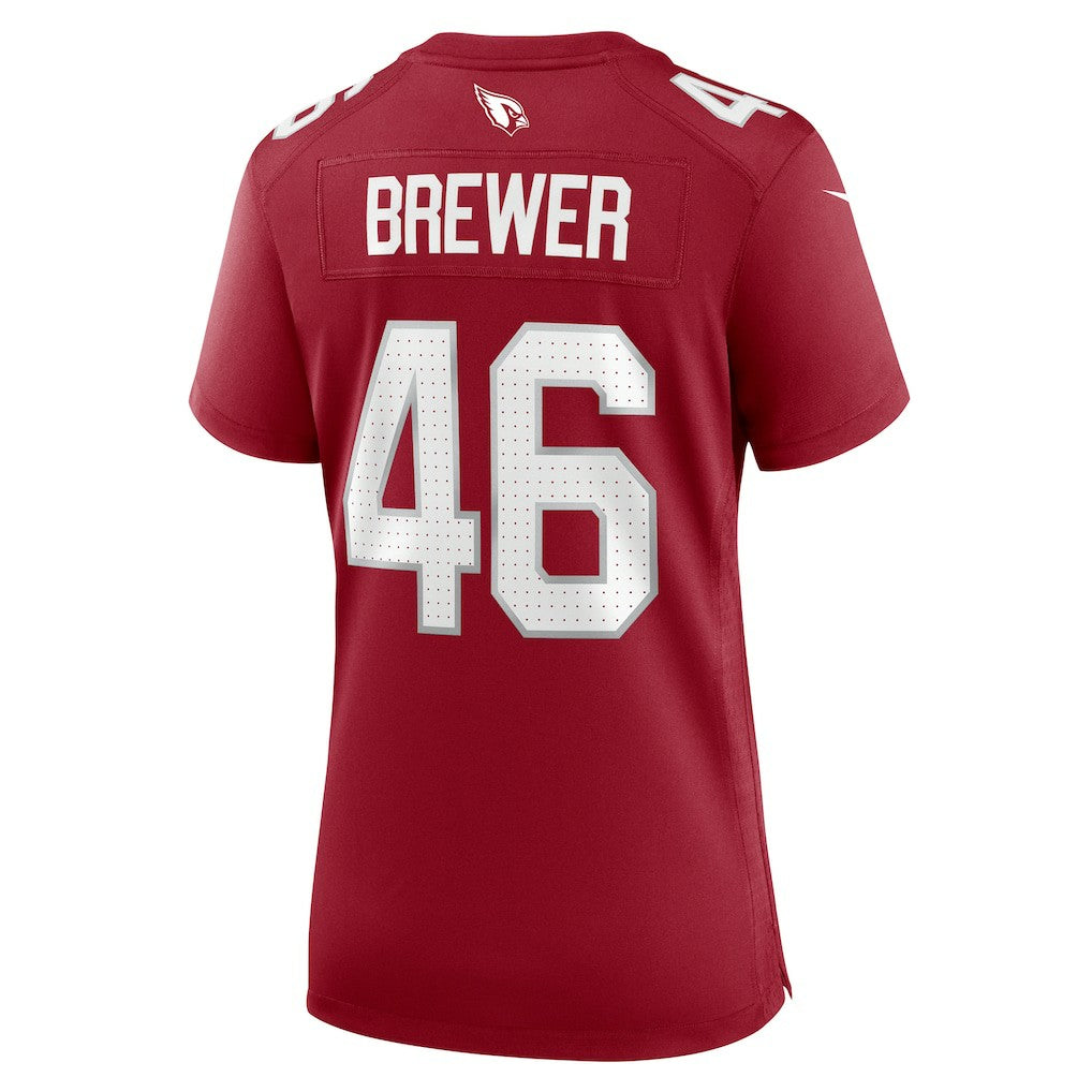Arizona Cardinals Aaron Brewer  Women's Game Jersey | NFL Discount