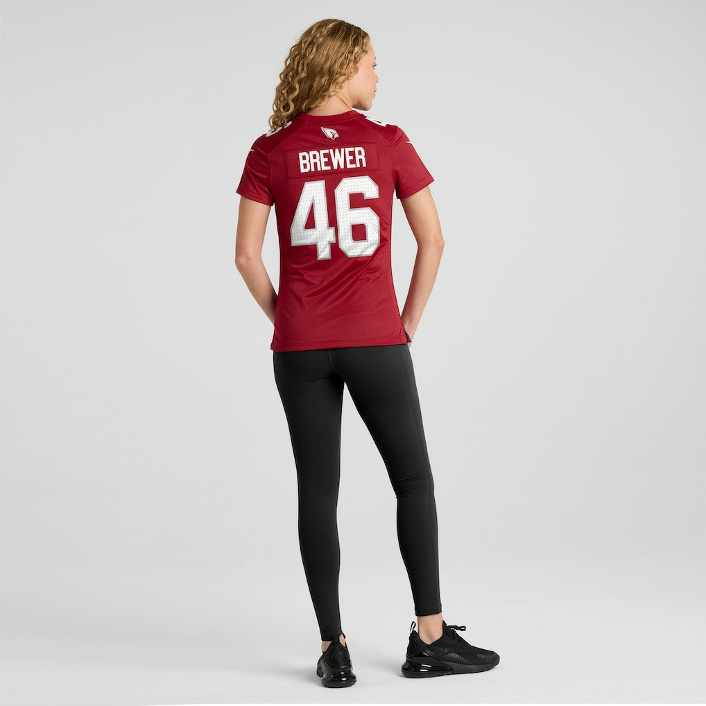 Arizona Cardinals Aaron Brewer  Women's Game Jersey | NFL Discount