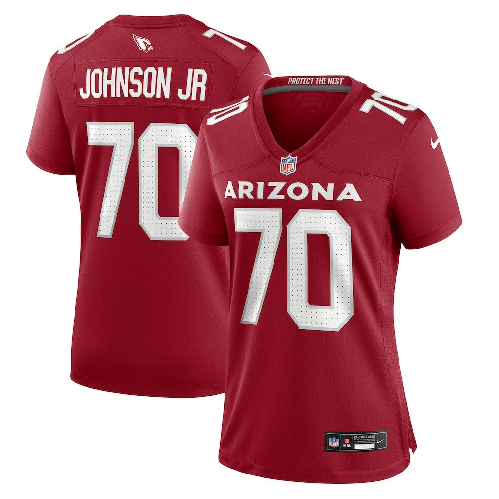 Arizona Cardinals Paris Johnson Jr.  Women's Game Jersey | NFL Discount