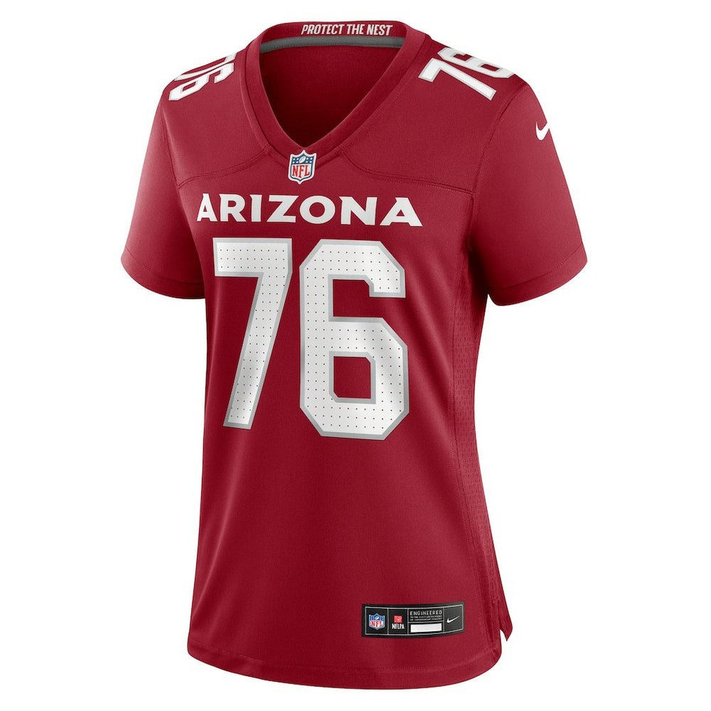 Arizona Cardinals Will Hernandez  Women's Game Jersey | NFL Sale