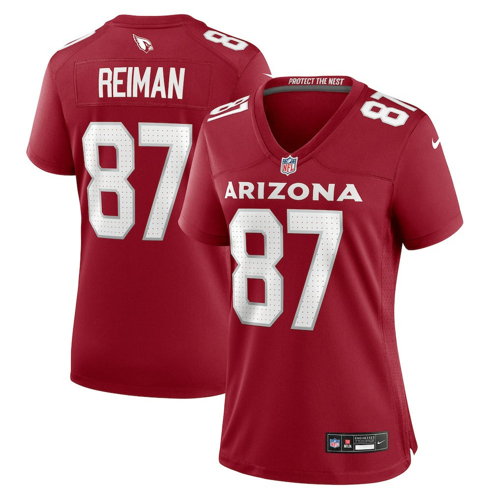Arizona Cardinals Tip Reiman  Women's Game Jersey | NFL Discount