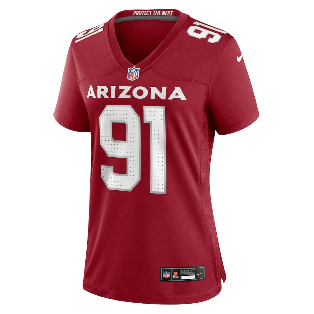 Arizona Cardinals L.J. Collier  Women's Game Jersey | NFL Discount