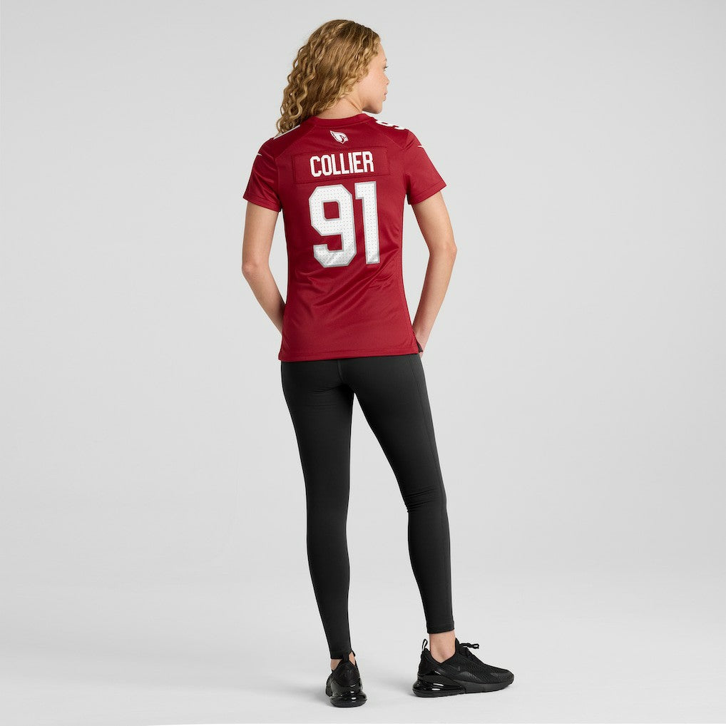 Arizona Cardinals L.J. Collier  Women's Game Jersey | NFL Discount