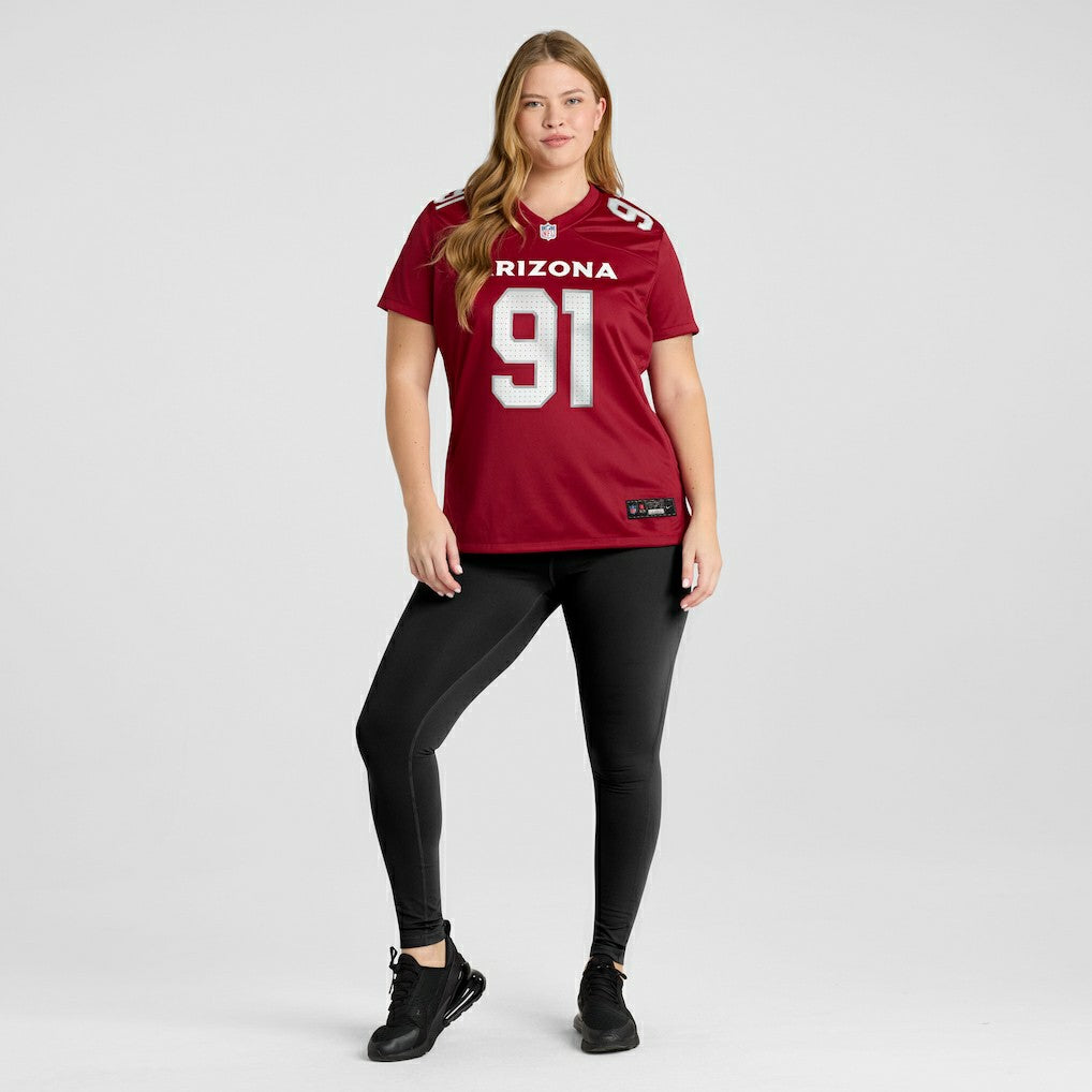 Arizona Cardinals L.J. Collier  Women's Game Jersey | NFL Discount