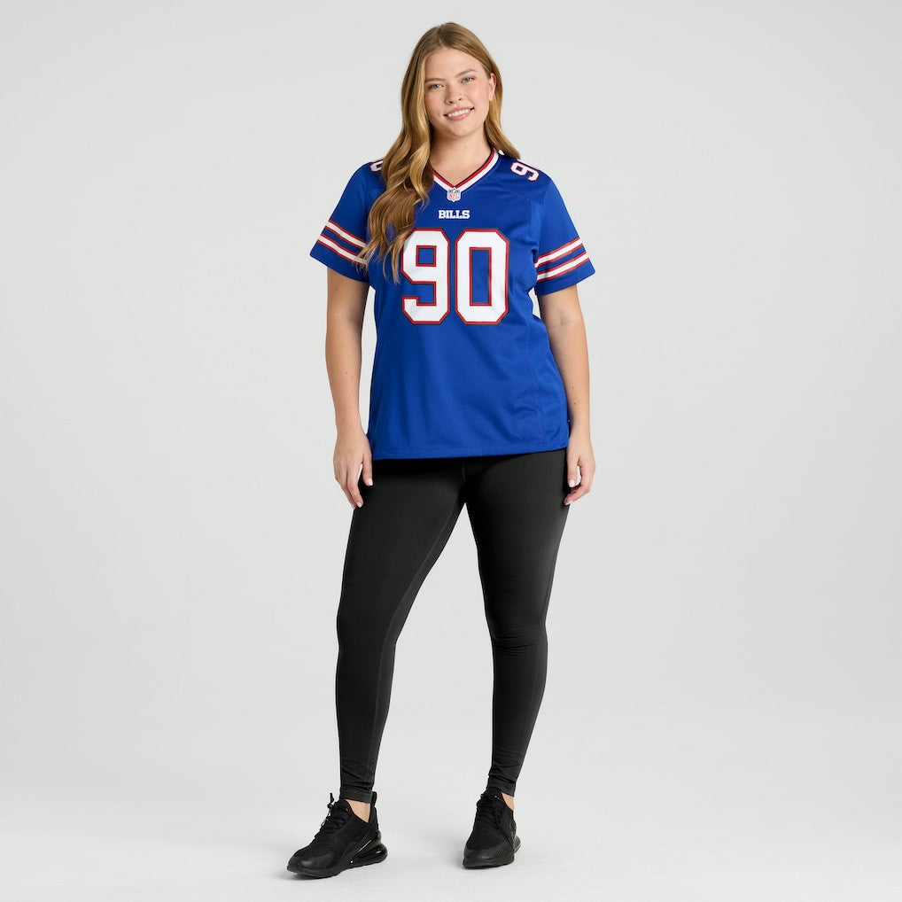 Buffalo Bills DeWayne Carter  Women's Game Jersey | NFL Hot