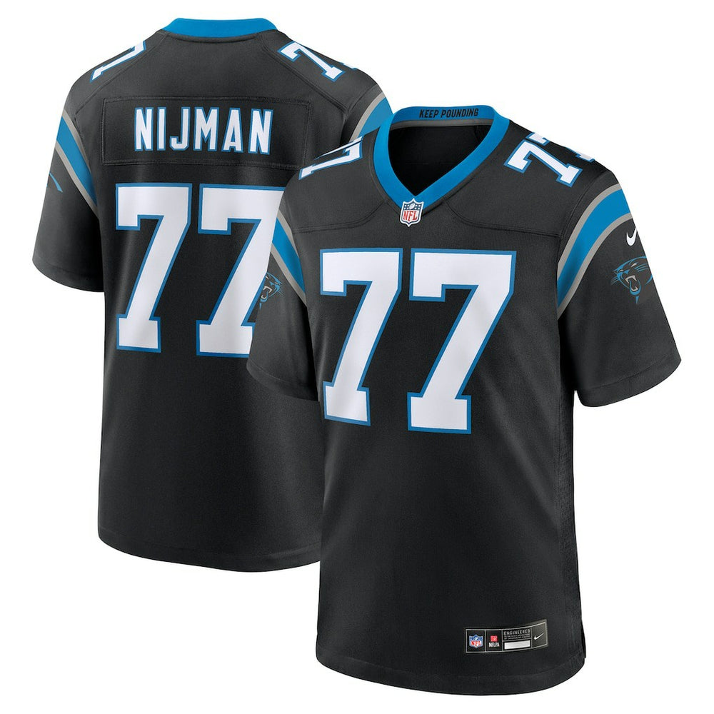 Carolina Panthers Yosh Nijman  Game Jersey | NFL Discount