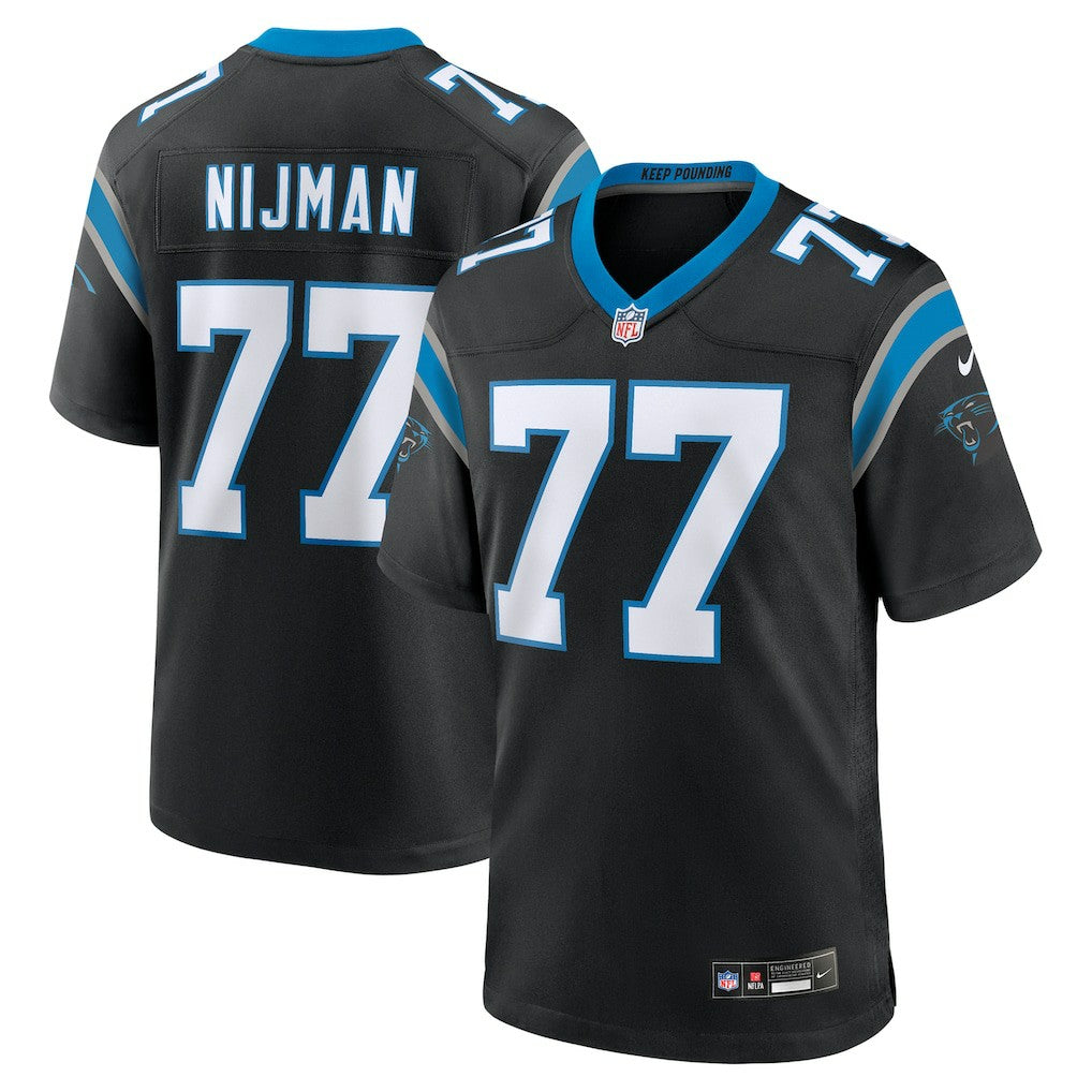 Carolina Panthers Yosh Nijman  Game Jersey | NFL Discount