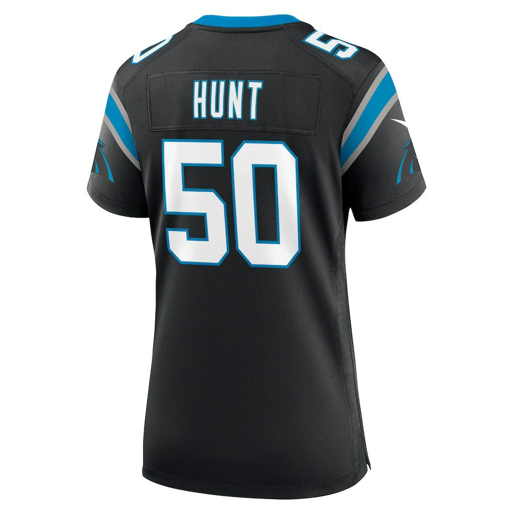 Carolina Panthers Robert Hunt  Women's Game Jersey | NFL Outlet