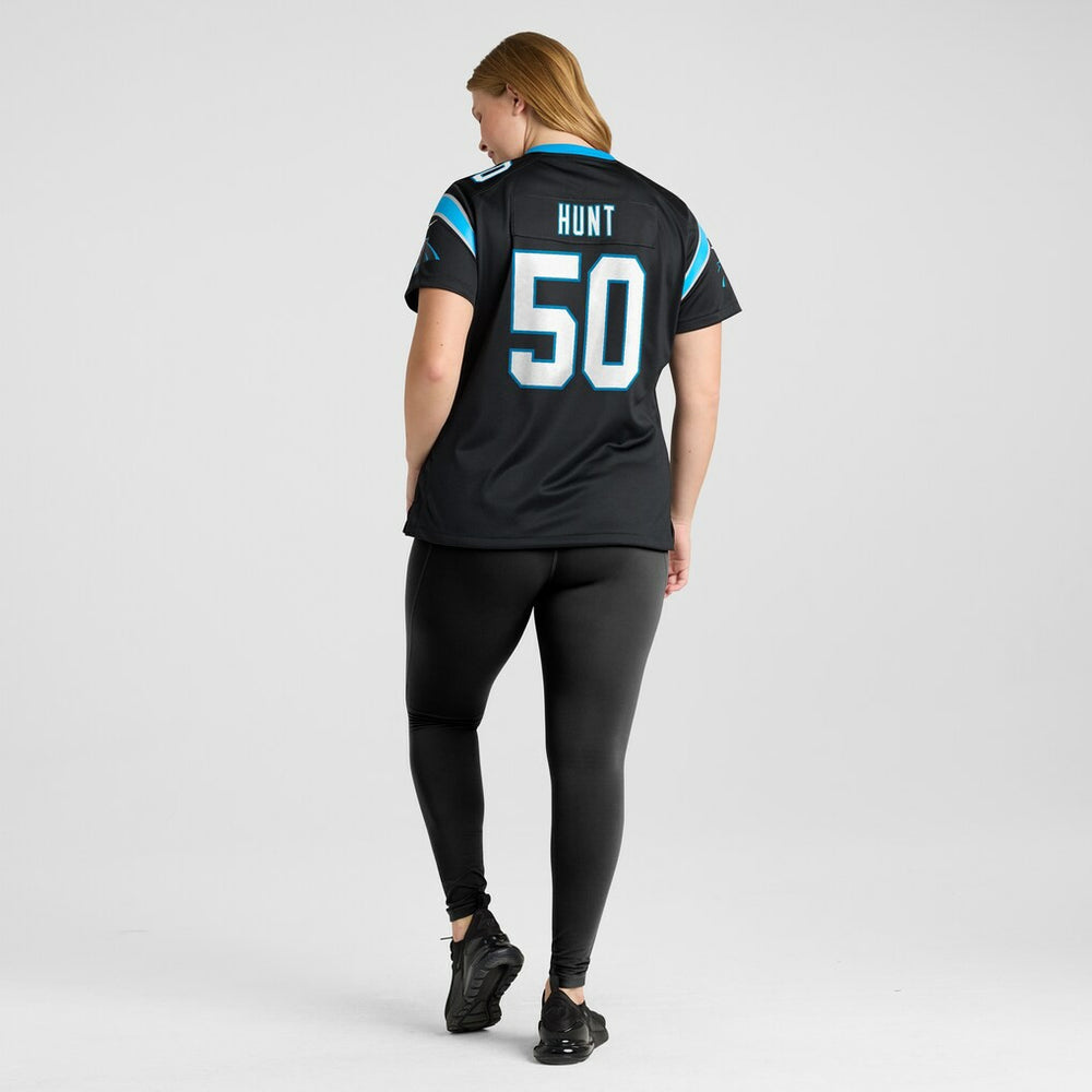 Carolina Panthers Robert Hunt  Women's Game Jersey | NFL Outlet