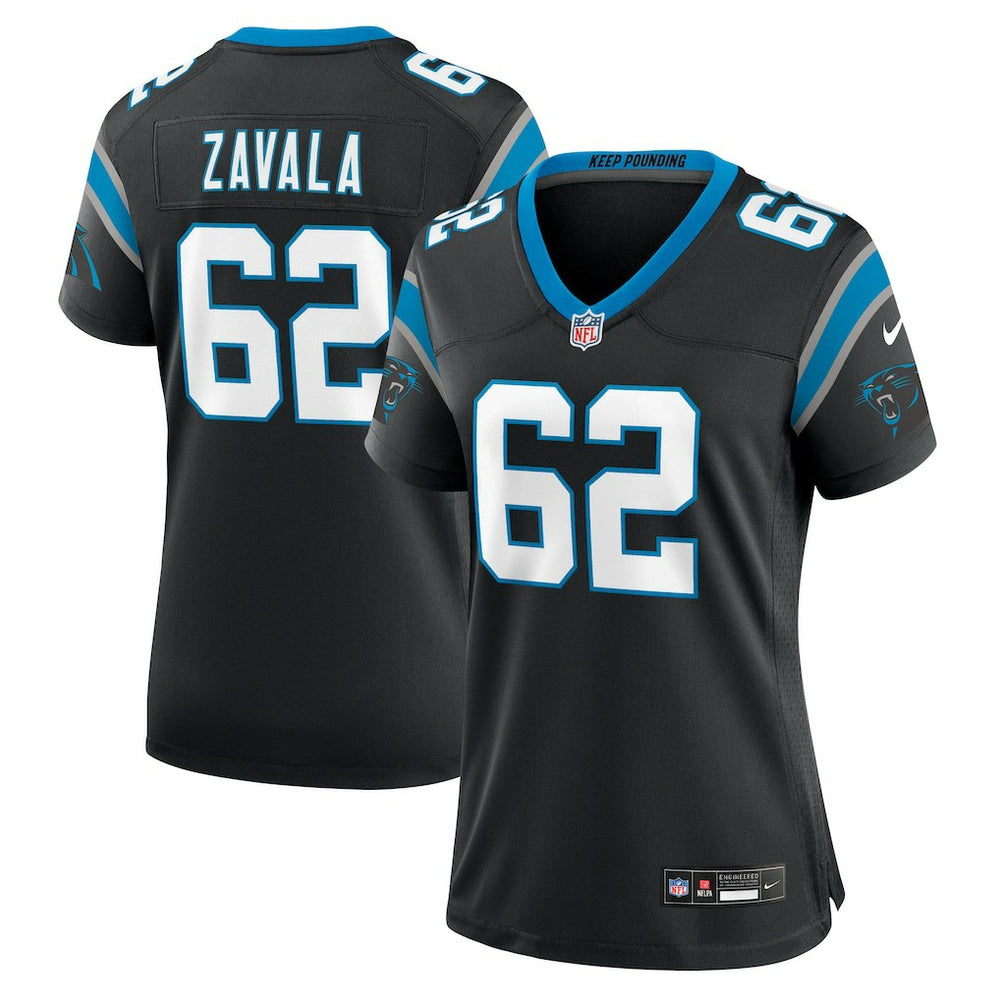 Carolina Panthers Chandler Zavala  Women's Game Jersey | NFL Sale