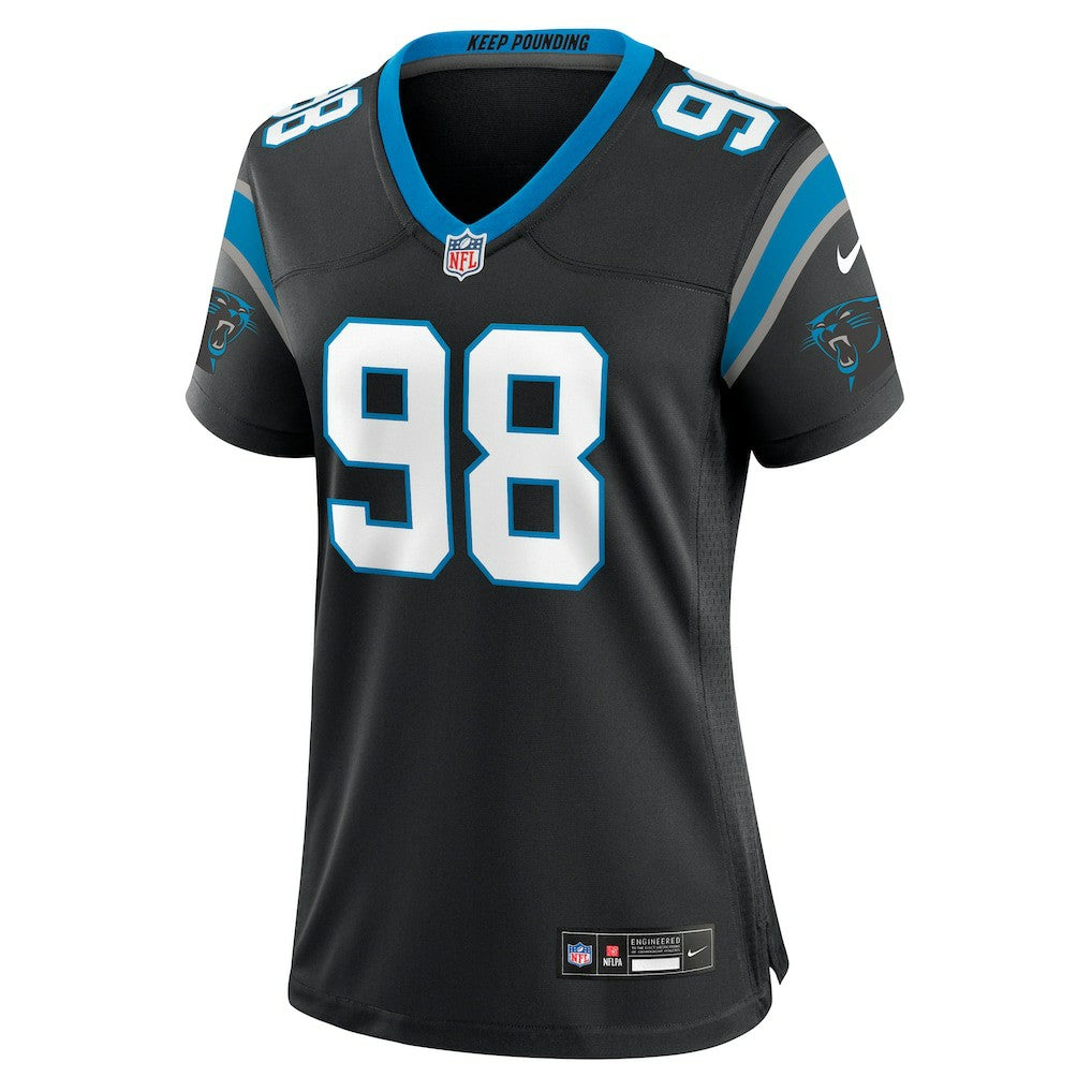 Carolina Panthers D.J. Wonnum  Women's Game Jersey | NFL Hot
