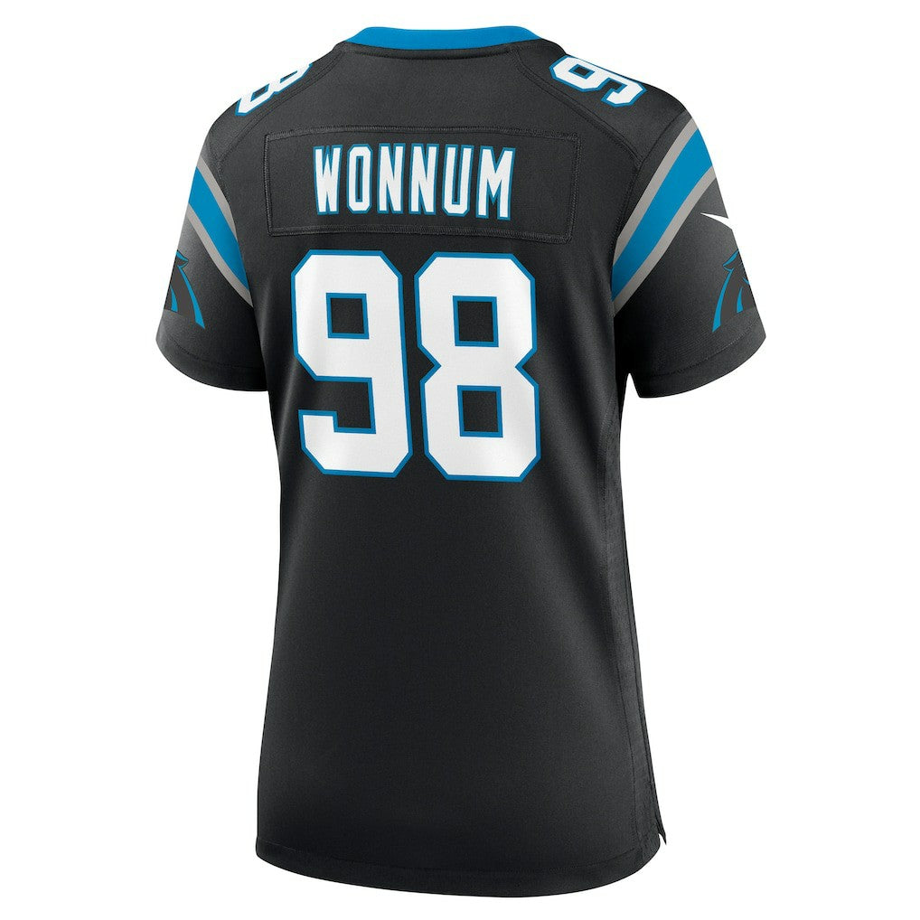 Carolina Panthers D.J. Wonnum  Women's Game Jersey | NFL Hot