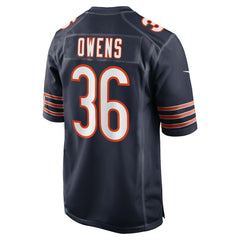 Chicago Bears Jonathan Owens  Game Jersey | NFL Near me