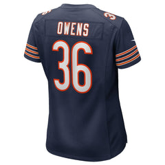 Chicago Bears Jonathan Owens  Women's Game Jersey | NFL Outlet