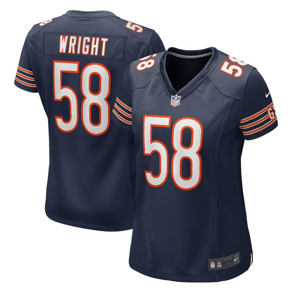 Chicago Bears Darnell Wright  Women's Game Jersey | NFL Discount