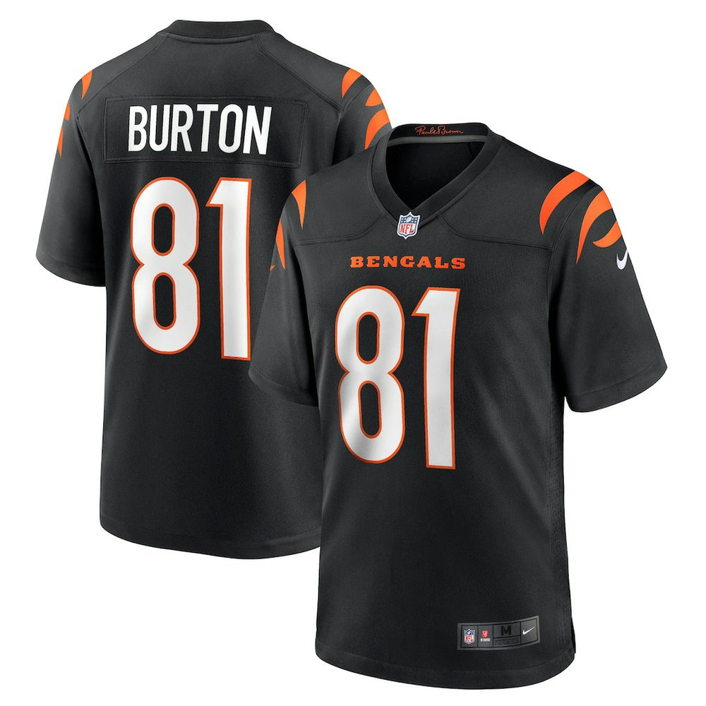 Cincinnati Bengals Jermaine Burton  Game Jersey | NFL On sale