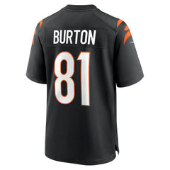 Cincinnati Bengals Jermaine Burton  Game Jersey | NFL On sale