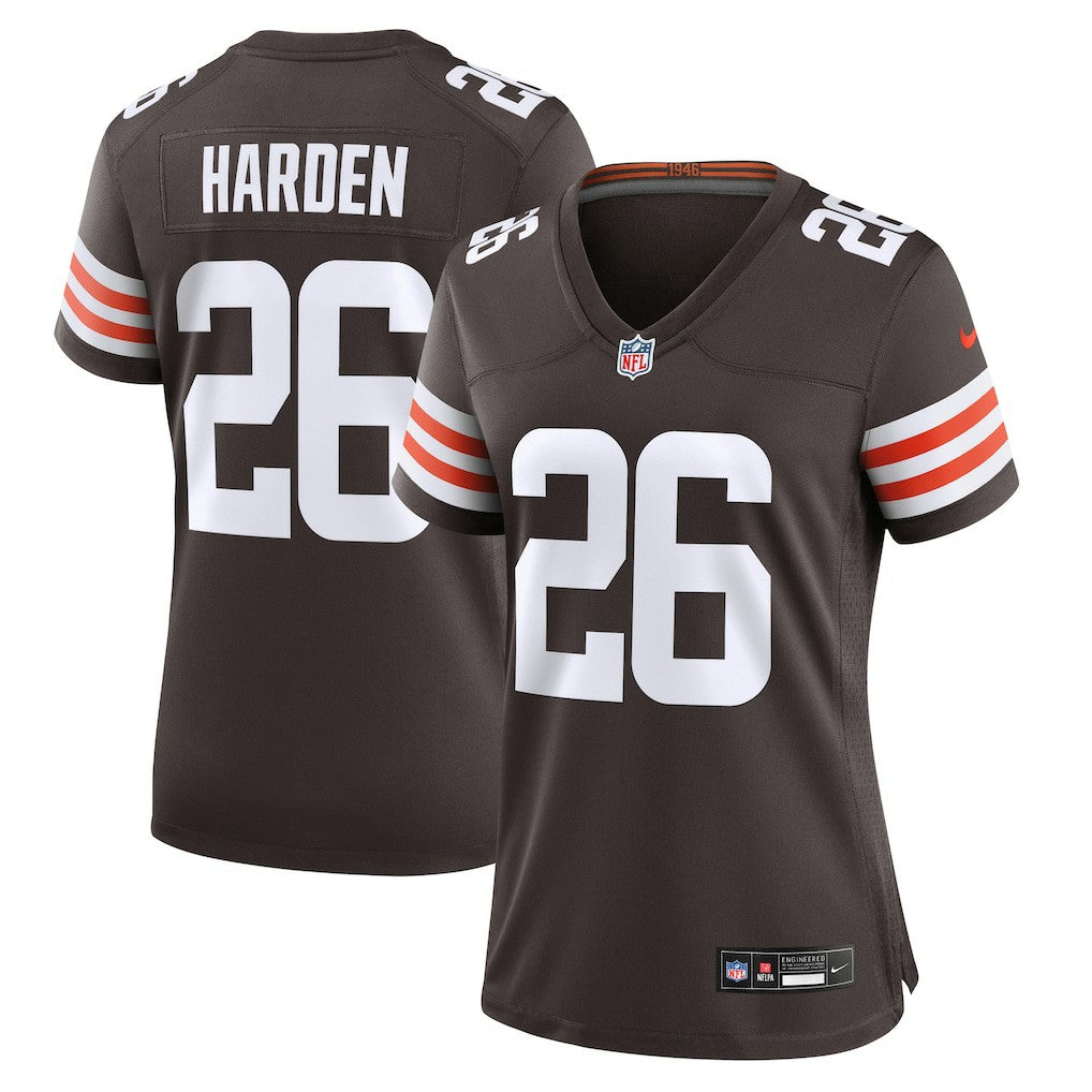 Cleveland Browns Myles Harden  Women's Game Jersey | NFL Hot
