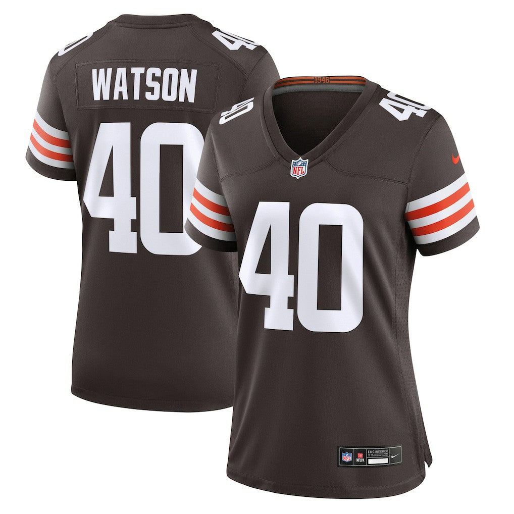 Cleveland Browns Nathaniel Watson  Women's Game Jersey | NFL New
