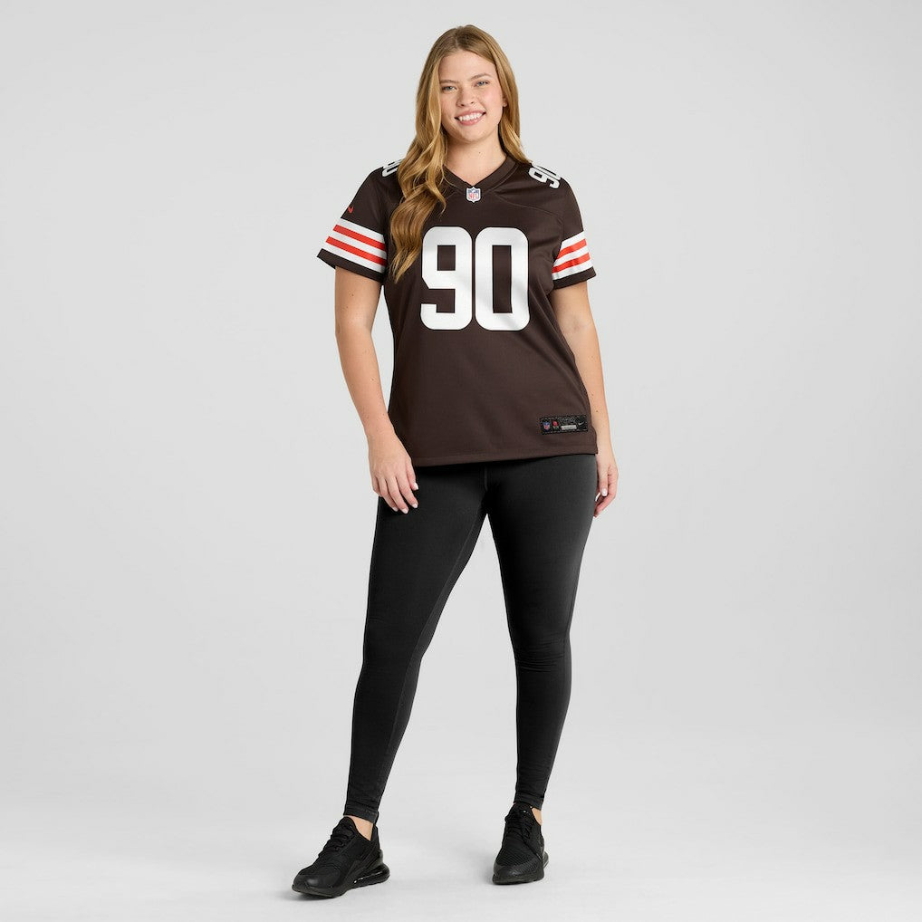 Cleveland Browns Maurice Hurst II  Women's Game Jersey | NFL Outlet