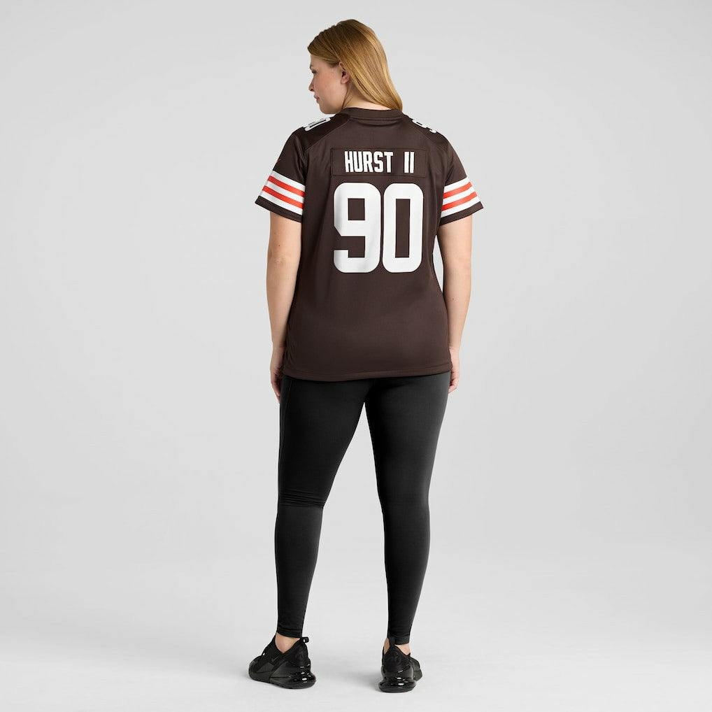 Cleveland Browns Maurice Hurst II  Women's Game Jersey | NFL Outlet