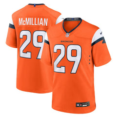 Denver Broncos Ja'Quan McMillian  Team Game Jersey | NFL Near me