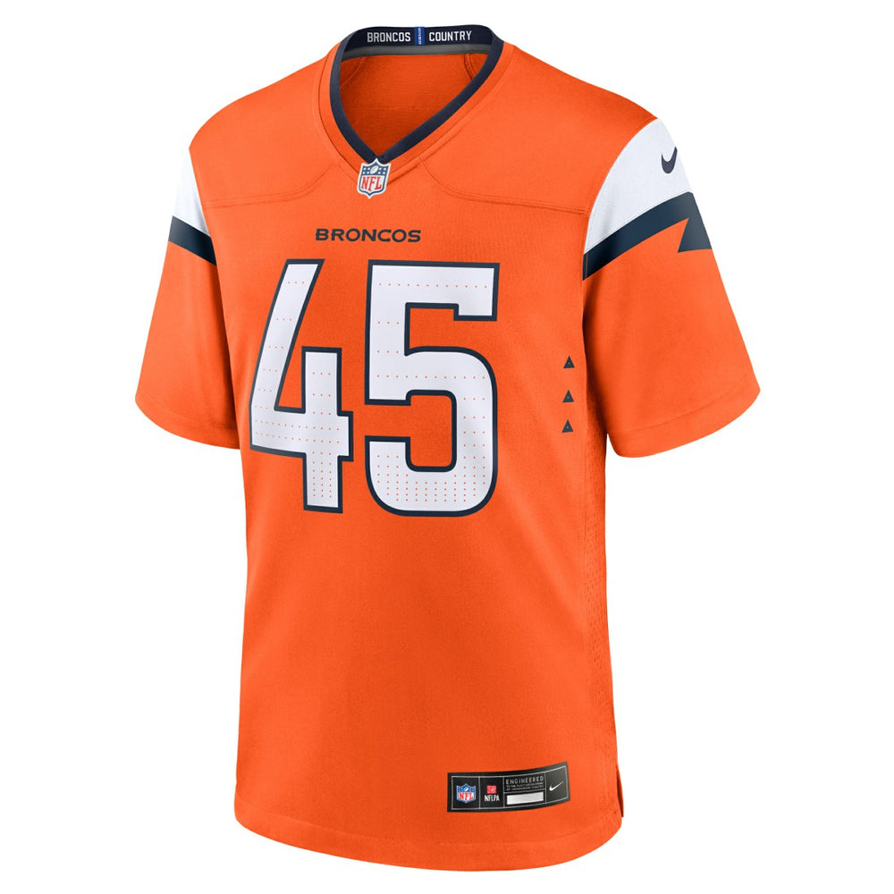 Denver Broncos Nate Adkins  Team Game Jersey | NFL Near me