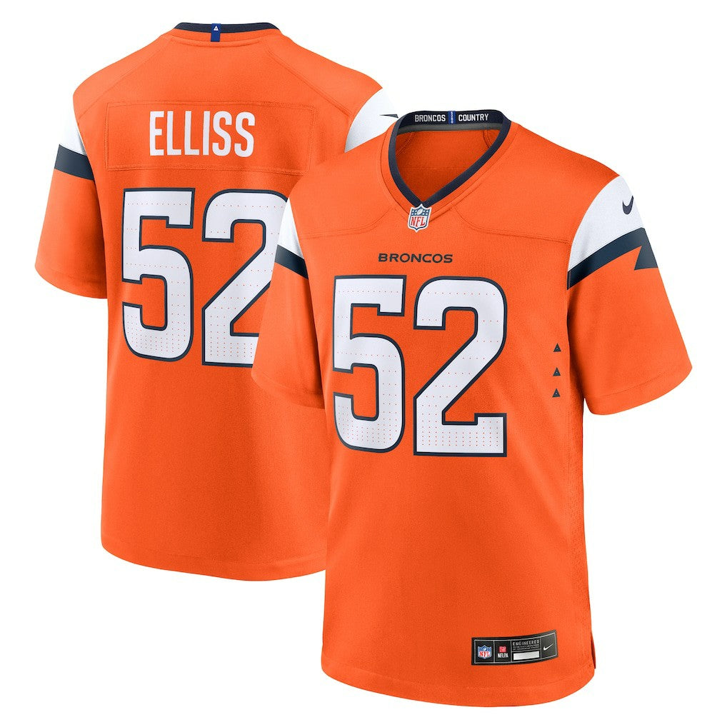Denver Broncos Jonah Elliss  Team Game Jersey | NFL Sale