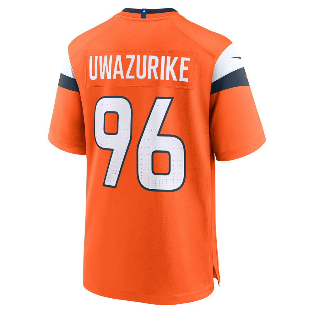 Denver Broncos Eyioma Uwazurike  Team Game Jersey | NFL Discount
