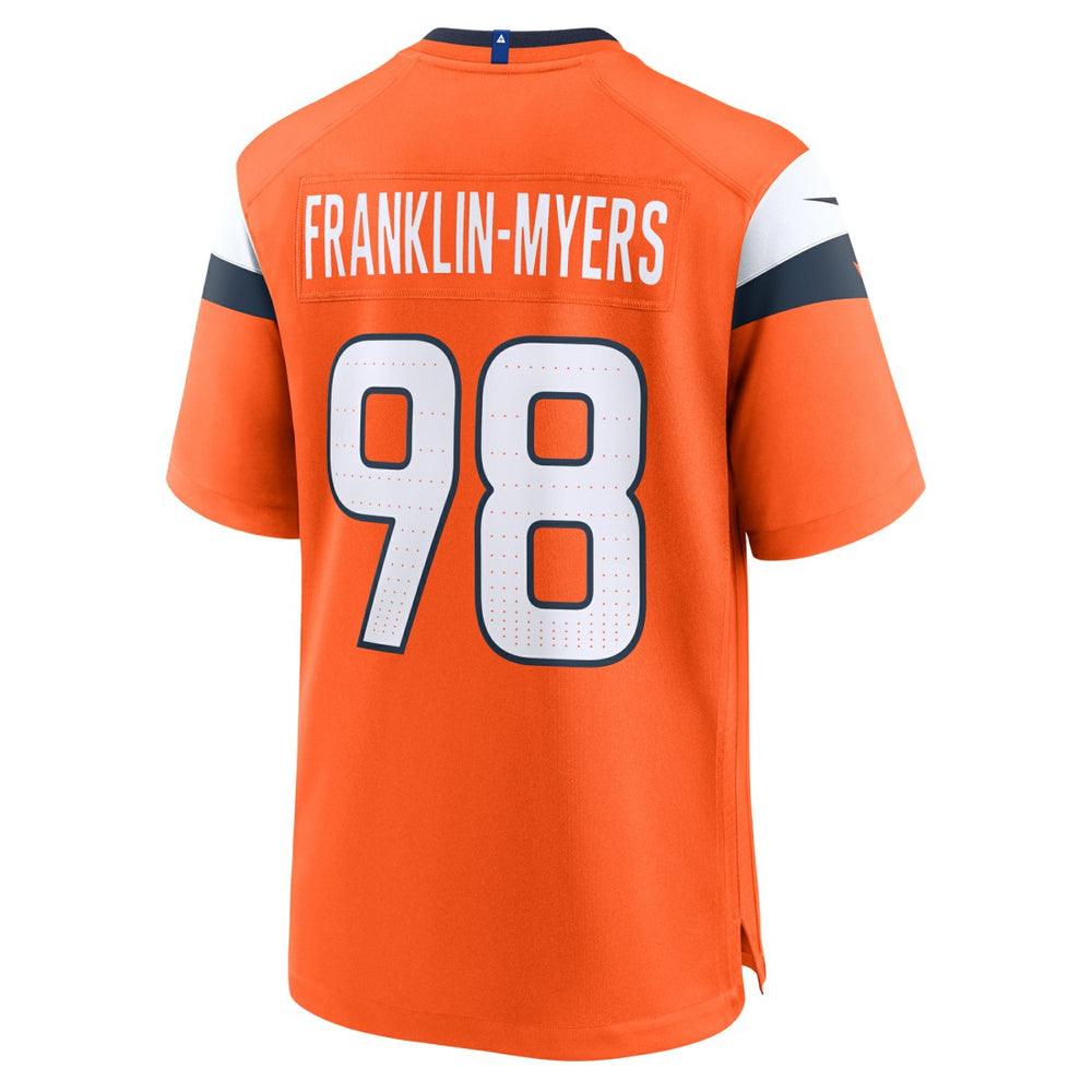Denver Broncos John Franklin-Myers  Team Game Jersey | NFL Hot