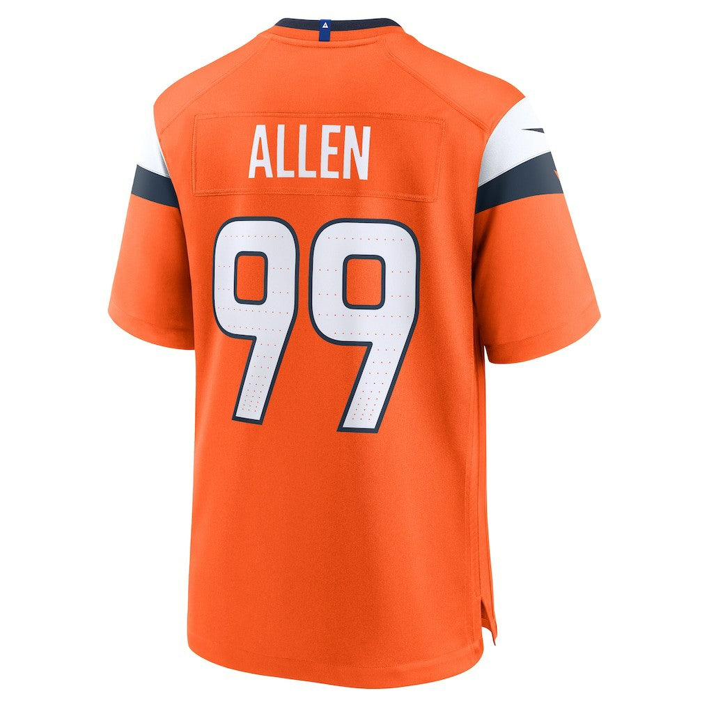 Denver Broncos Zach Allen  Team Game Jersey | NFL Near me
