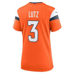 Denver Broncos Wil Lutz  Women's Team Game Jersey | NFL New