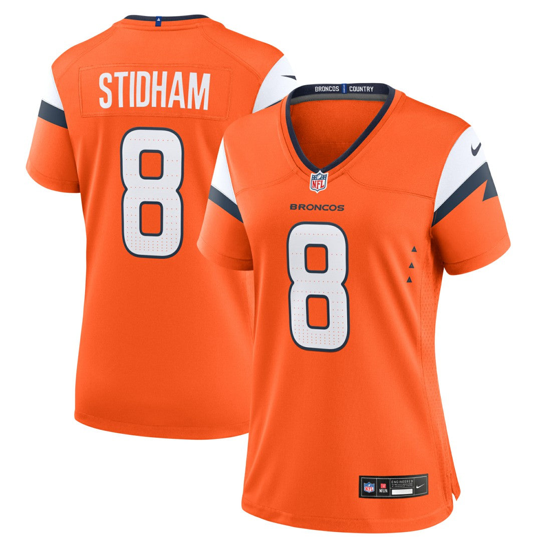 Denver Broncos Jarrett Stidham  Women's Team Game Jersey | NFL Near me