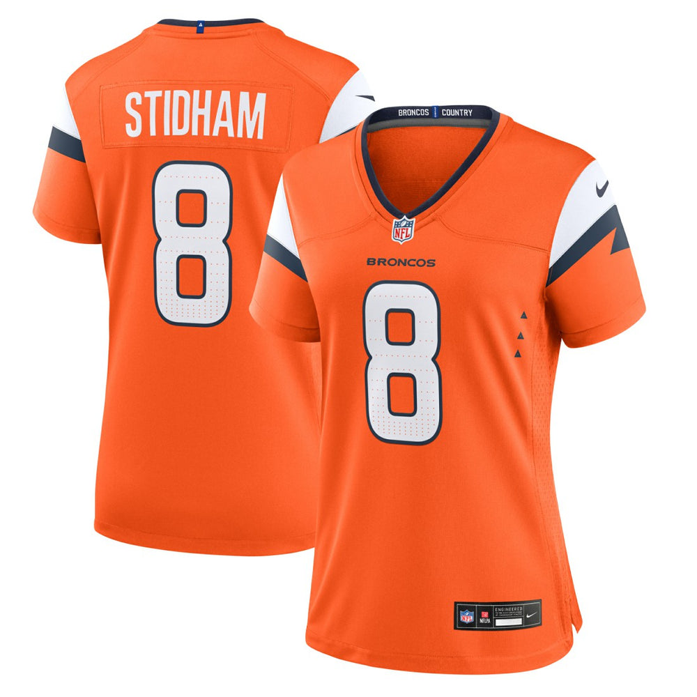 Denver Broncos Jarrett Stidham  Women's Team Game Jersey | NFL Near me