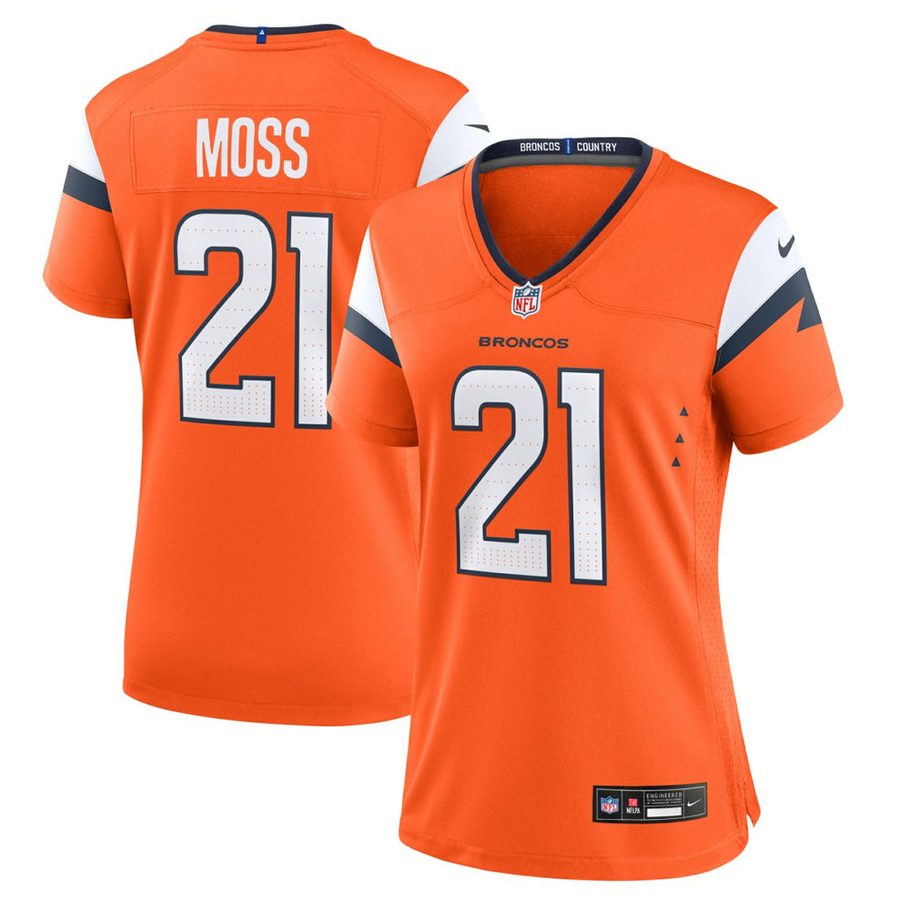 Denver Broncos Riley Moss  Women's Team Game Jersey | NFL On sale