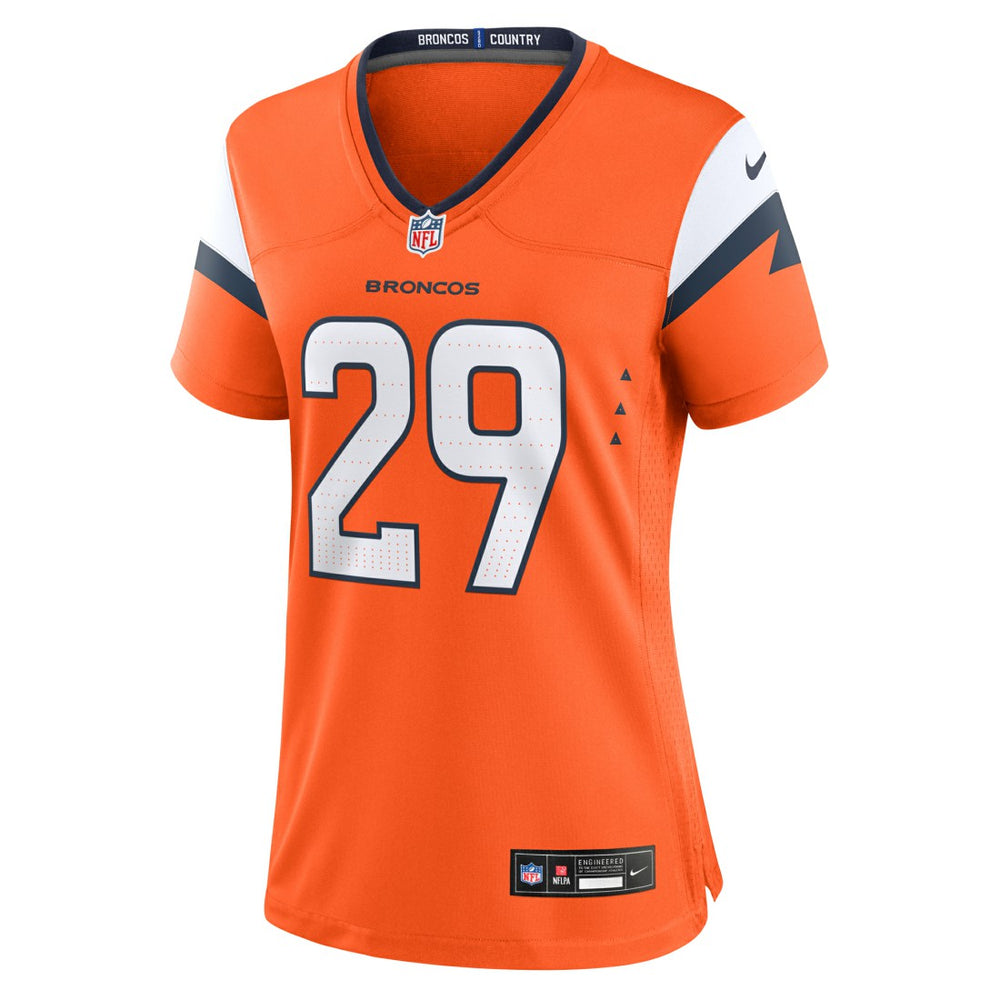 Denver Broncos Ja'Quan McMillian  Women's Team Game Jersey | NFL Hot