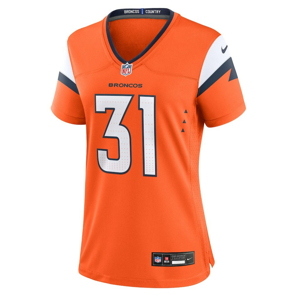 Denver Broncos Kris Abrams-Draine  Women's Team Game Jersey | NFL New