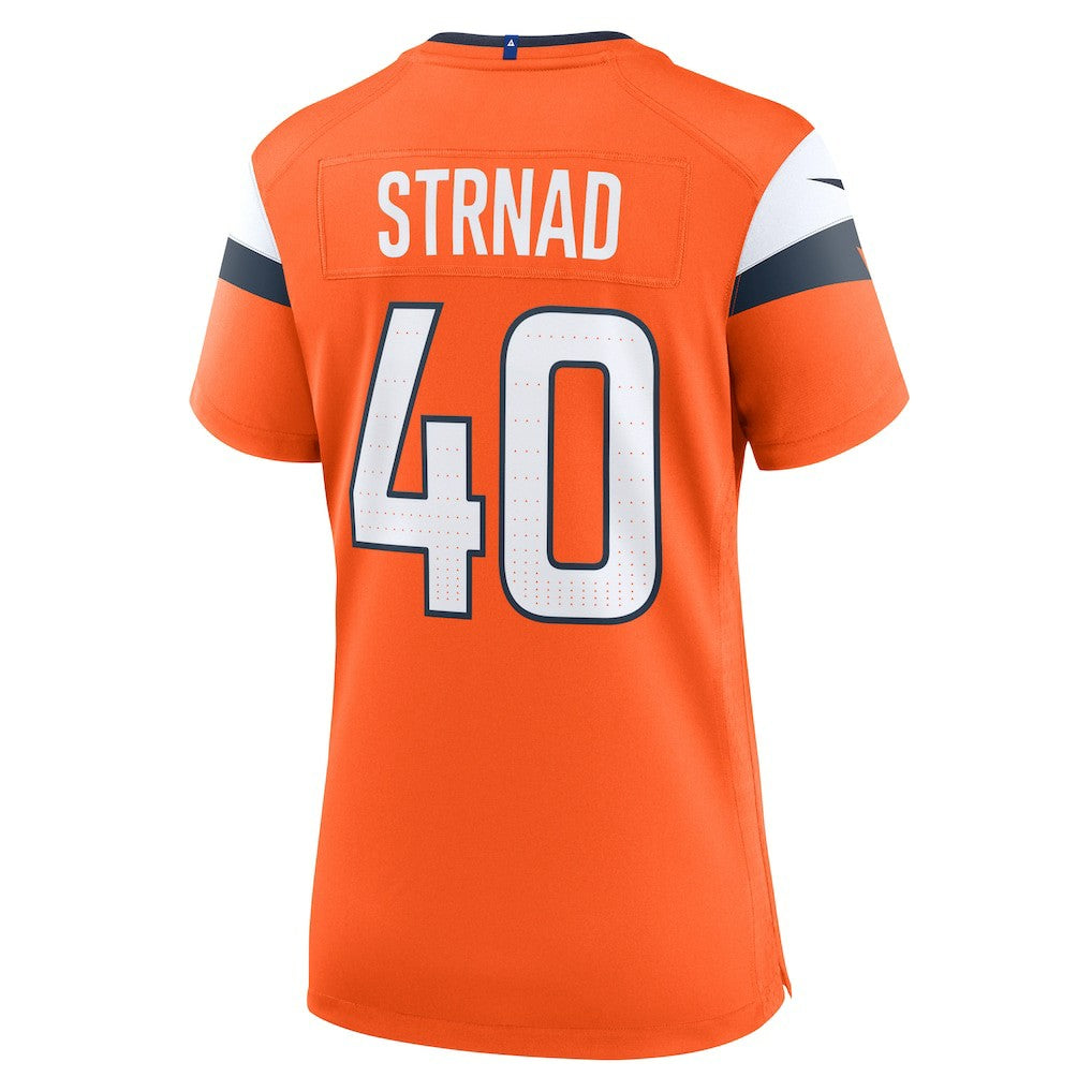 Denver Broncos Justin Strnad  Women's Team Game Jersey | NFL New