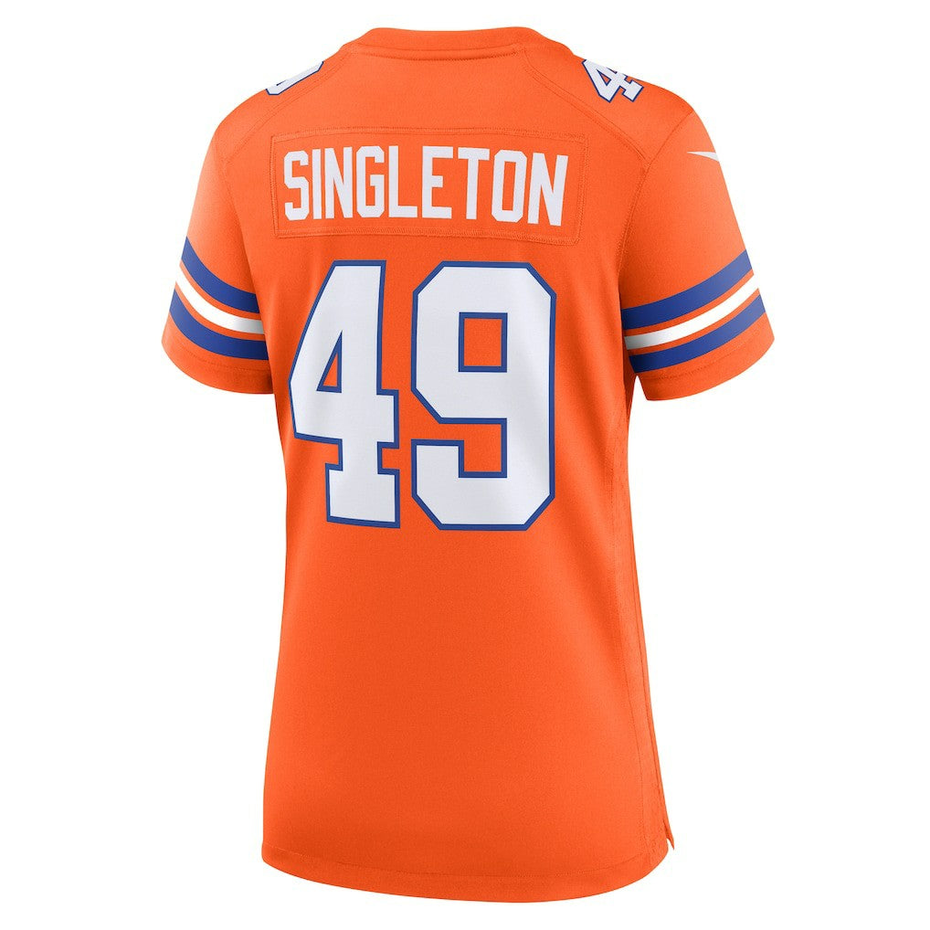 Denver Broncos Alex Singleton  Women's Alternate Game Jersey | NFL On sale
