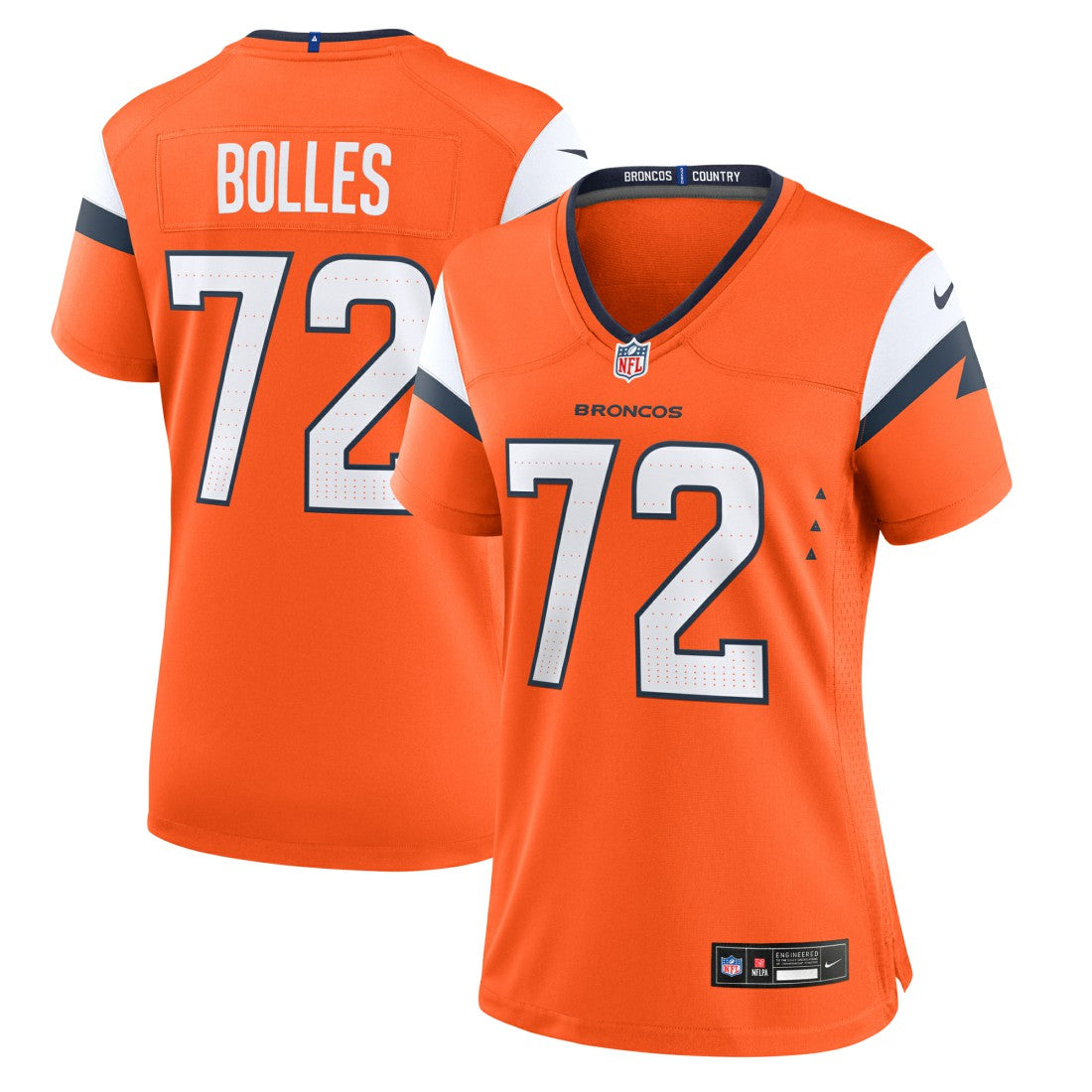 Denver Broncos Garett Bolles  Women's Team Game Jersey | NFL Sale