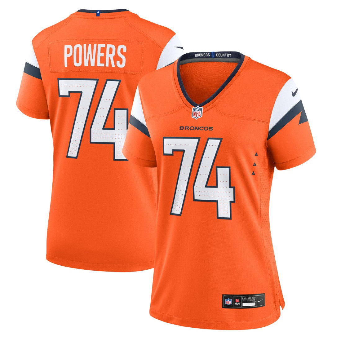 Denver Broncos Ben Powers  Women's Team Game Jersey | NFL Online