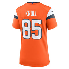 Denver Broncos Lucas Krull  Women's Team Game Jersey | NFL On sale