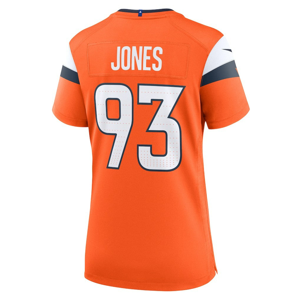Denver Broncos D.J. Jones  Women's Team Game Jersey | NFL Sale
