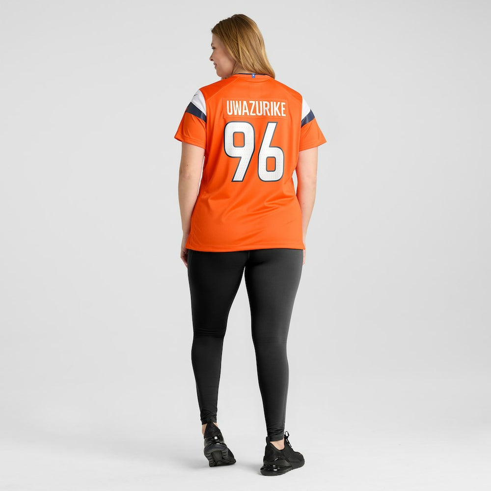 Denver Broncos Eyioma Uwazurike  Women's Team Game Jersey | NFL Sale